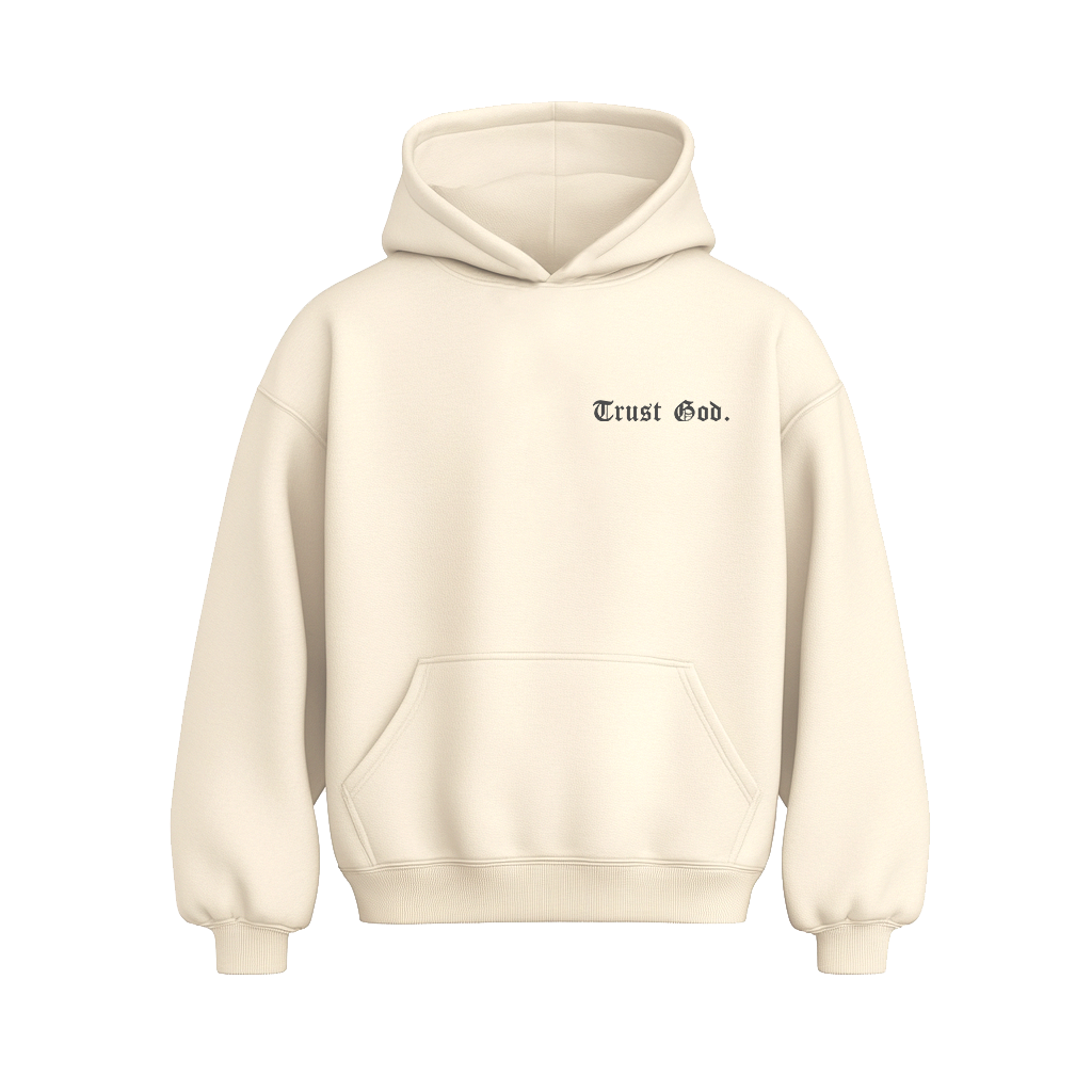 Trust God Oversize Hoodie