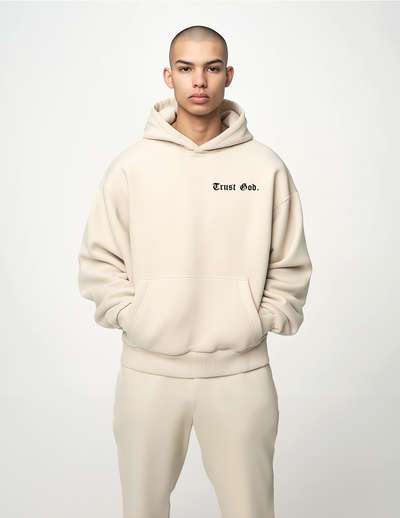 Trust God Oversize Hoodie