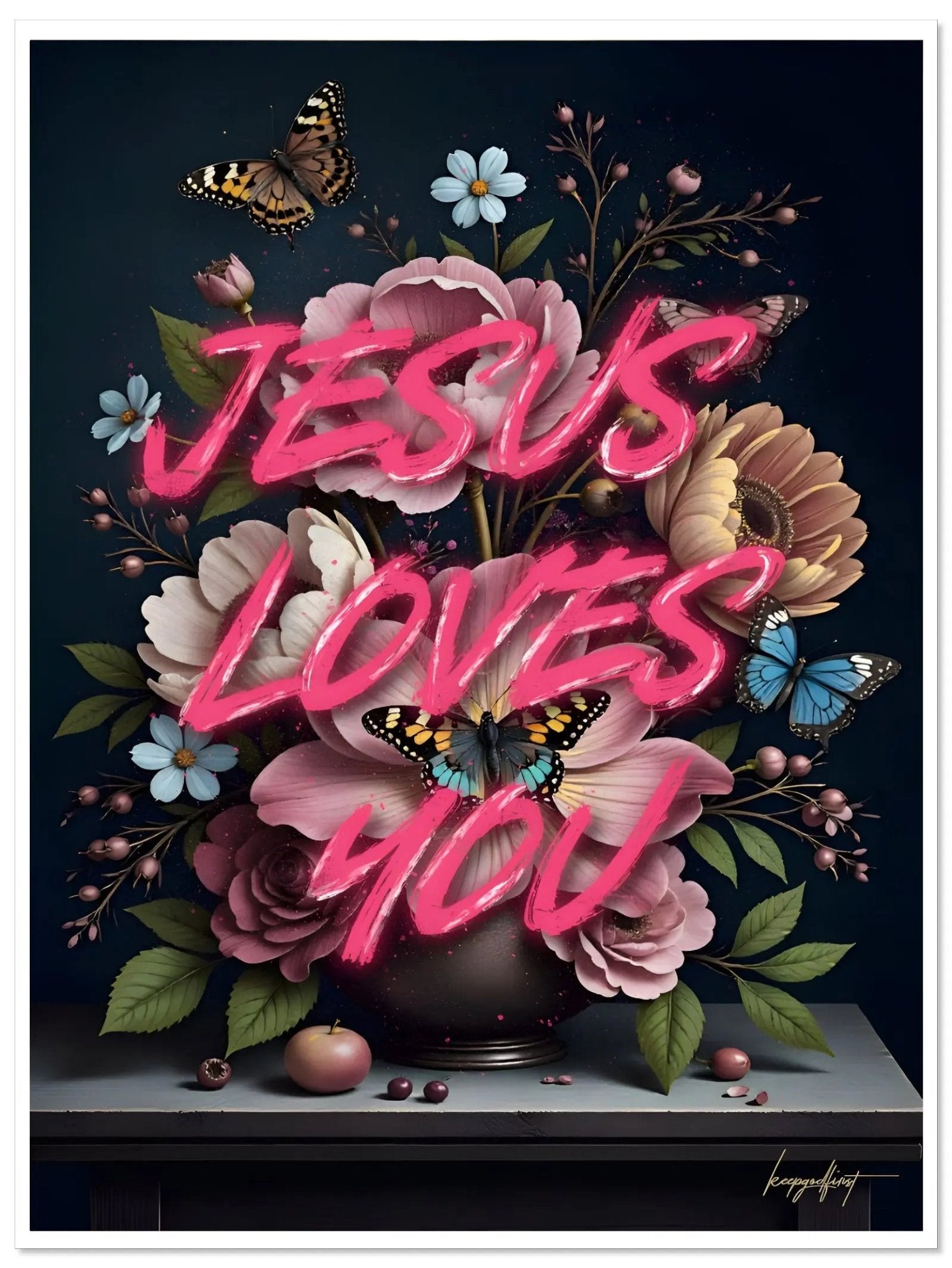 Jesus Loves You - Poster