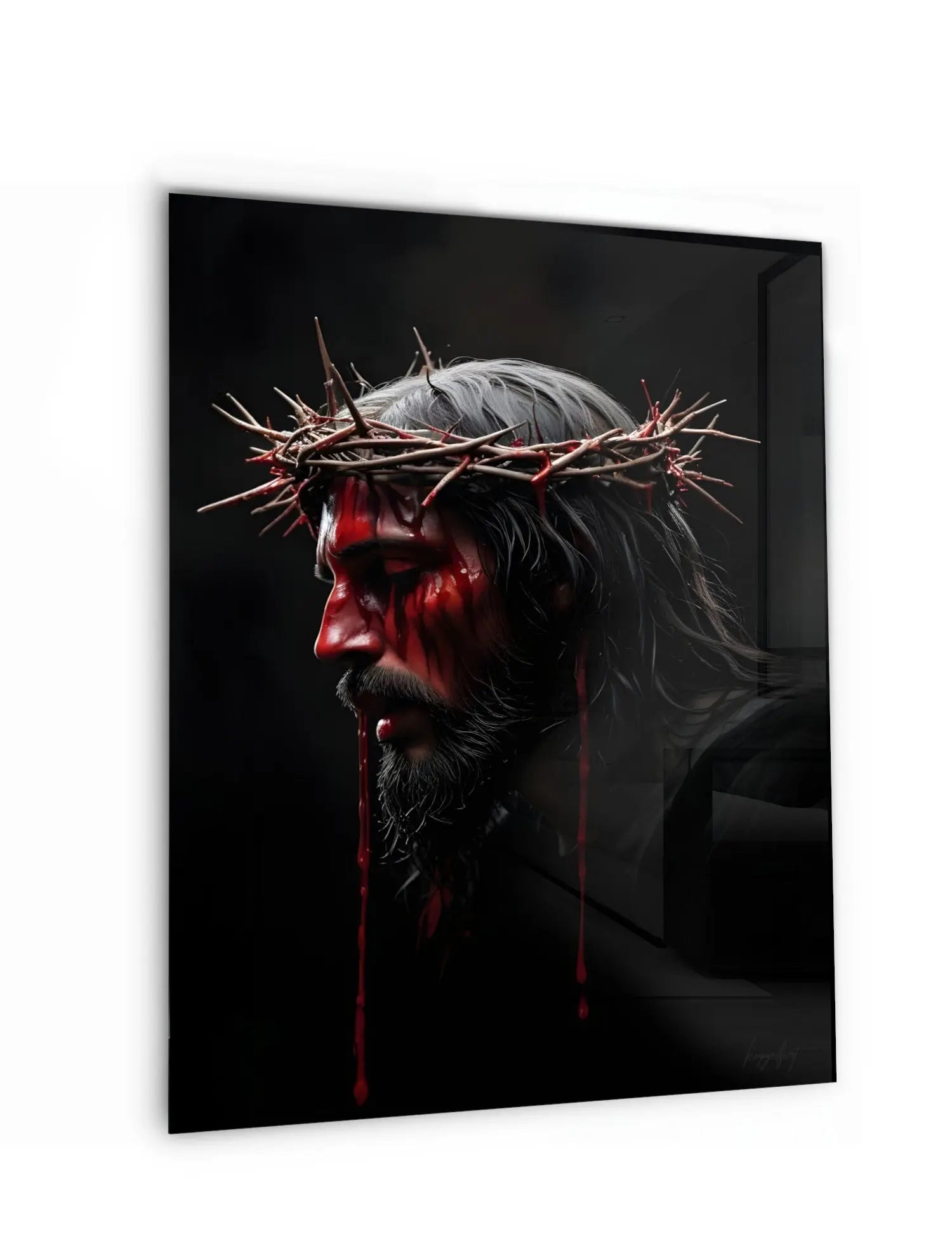 The Passion of Christ - Glas Wandbild